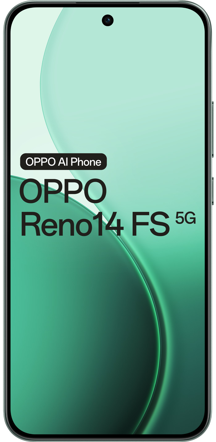 OPPO Reno14 FS 512GB Green 5G front