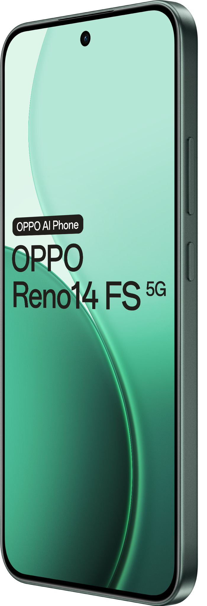 OPPO Reno14 FS 512GB Green 5G front
