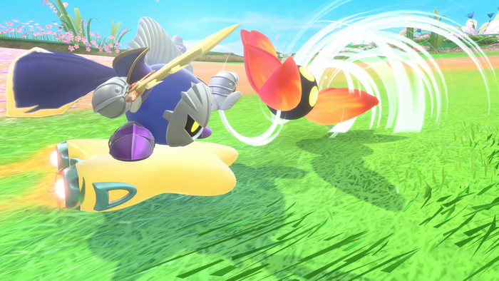 Kirby Air Riders Nintendo Switch 2 product in gebruik