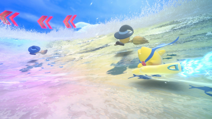 Kirby Air Riders Nintendo Switch 2 product in gebruik