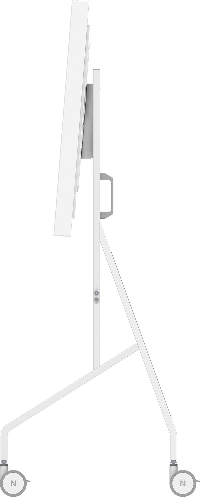 Neomounts MOVE Go Flip FL50-515WH1 Samsung Flip Trolley 55-65 inches right side