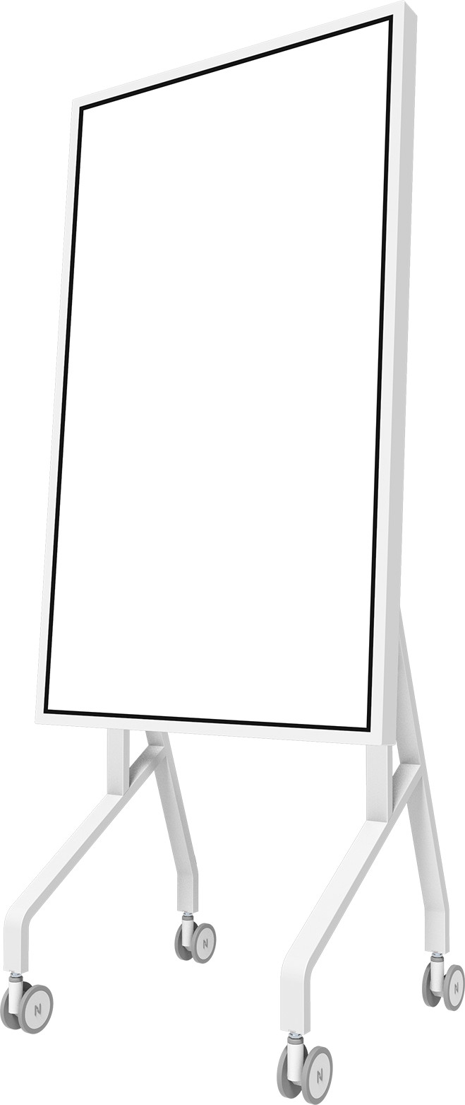 Neomounts MOVE Go Flip FL50-515WH1 Samsung Flip Trolley 55-65 inches detail