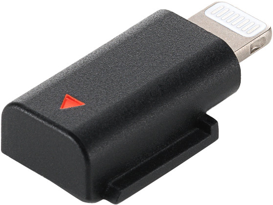 DJI Mic 3 Lightning Adapter linkerkant