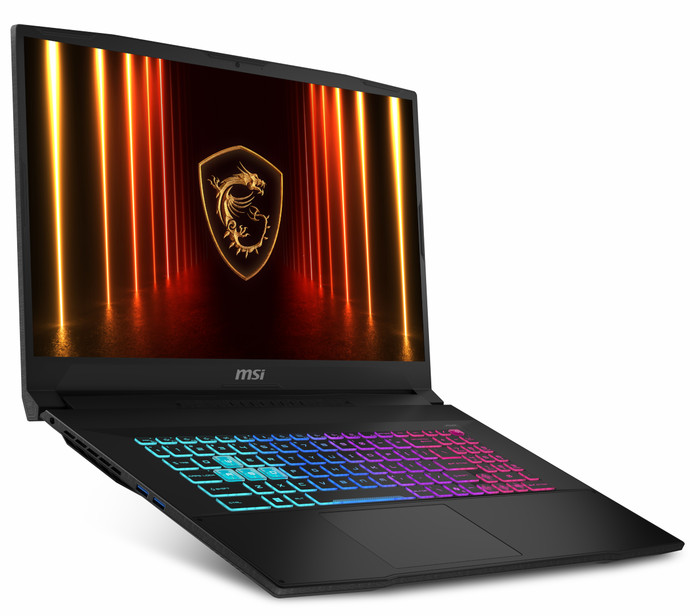 MSI Katana 17 HX B14WFK-262NL linkerkant