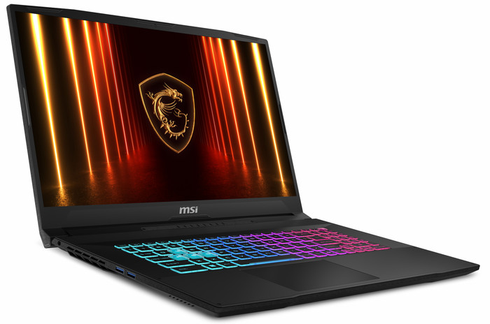 MSI Katana 17 HX B14WFK-262NL linkerkant