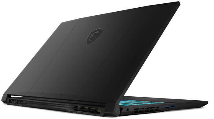 MSI Katana 17 HX B14WFK-262NL achterkant