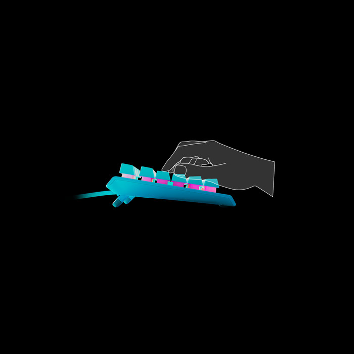 SteelSeries Apex 3 TKL Aqua QWERTY visual supplier