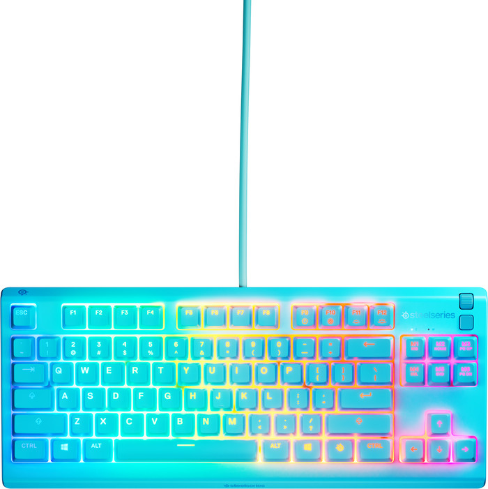 SteelSeries Apex 3 TKL Aqua QWERTY Main Image