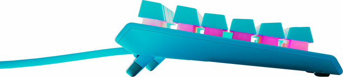 SteelSeries Apex 3 TKL Aqua QWERTY left side