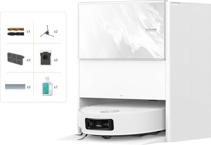 Dreame Aqua 10 Ultra Track Complete White Main Image