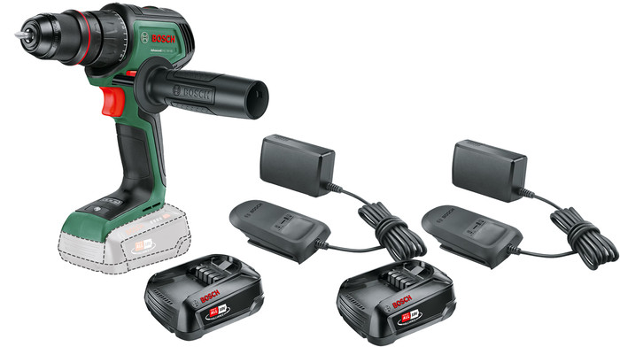 Bosch AdvancedDrill 18V-80 2,5 Ah Accu (2x) Starterspakket Main Image