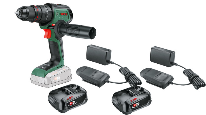 Bosch AdvancedImpact 18V-80 2.5Ah Battery (2x) Starter Pack Main Image