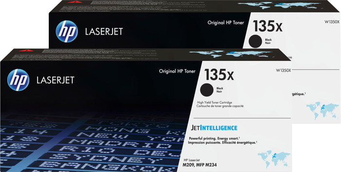 HP 135X LaserJet Toner Cartridge Black (2 units) Main Image