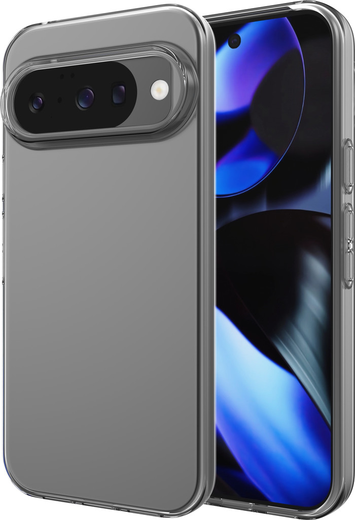 Just in Case Soft Design Google Pixel 10 / 10 Pro Back Cover Transparant voorkant