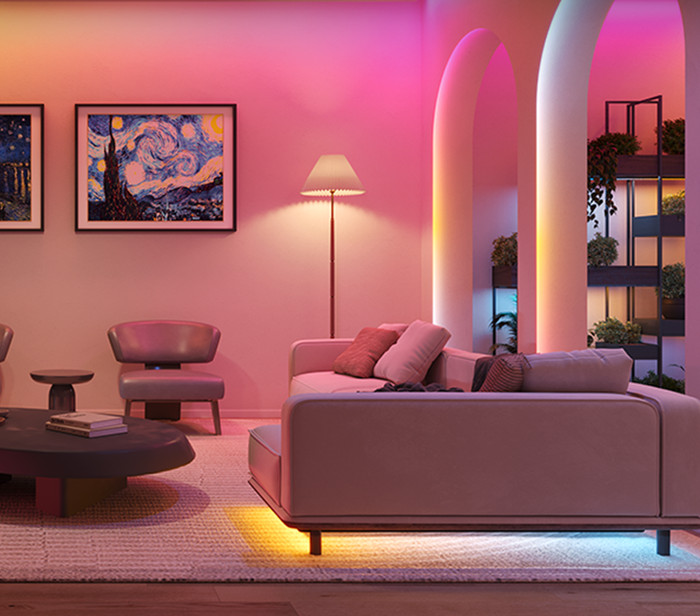 Govee Light Strip S Segmented Color Control 5m product in use