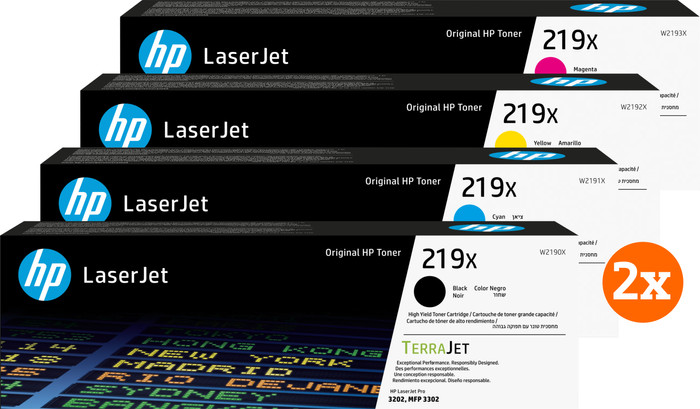 HP 219 LaserJet Toner Combo Pack (2 stuks) Main Image