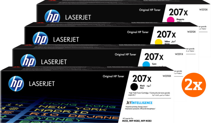 HP 207X Toner Cartridge Combo Pack (2 units) Main Image