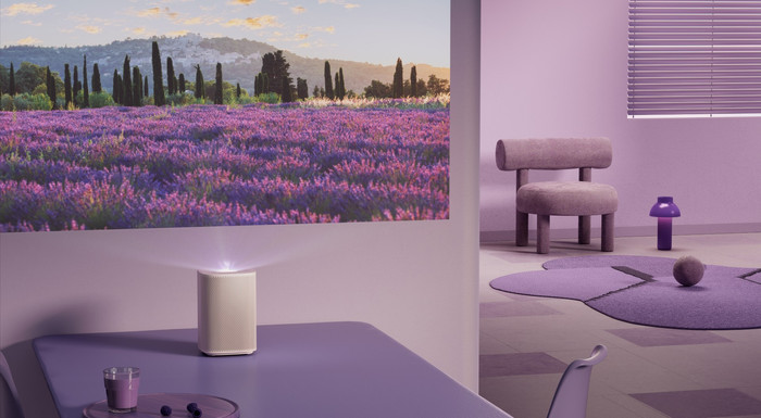 Samsung The Premiere LPF5D product in gebruik