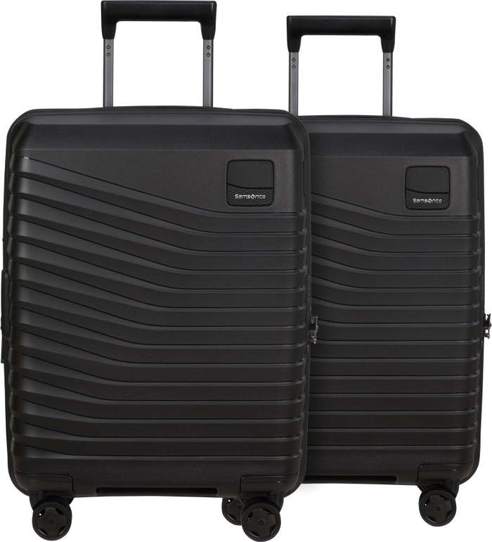 Samsonite Intuo Expandable Spinner 55cm Duo Pack Black Main Image