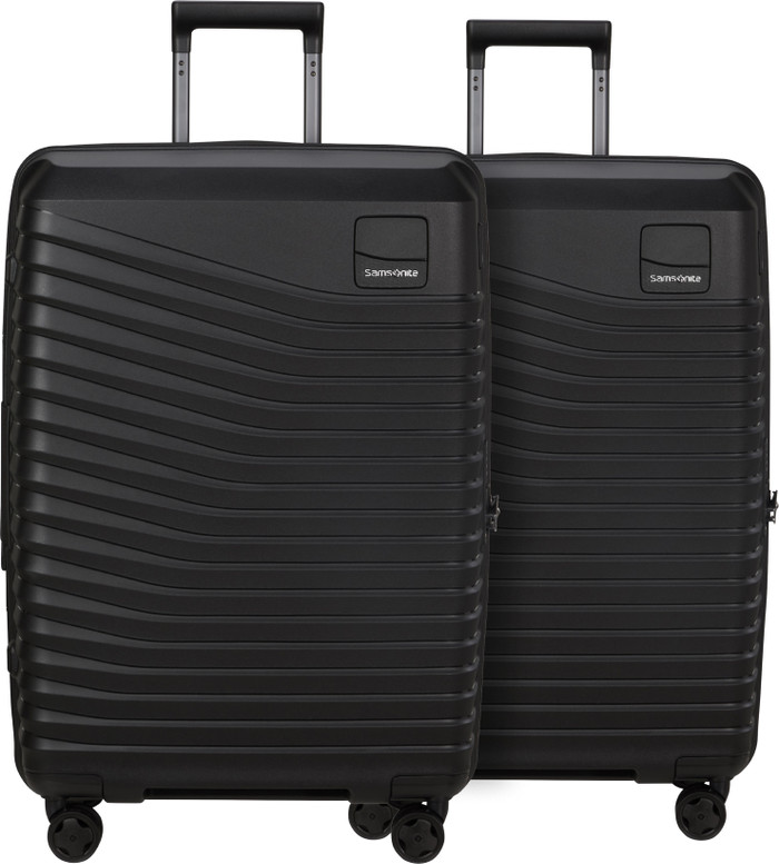 Samsonite Intuo Expandable Spinner 69cm Duo Pack Black Main Image