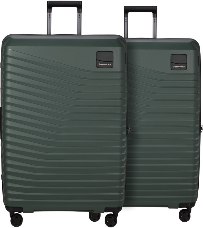 Samsonite Intuo Expandable Spinner 81cm Duo Pack Olive Green Main Image