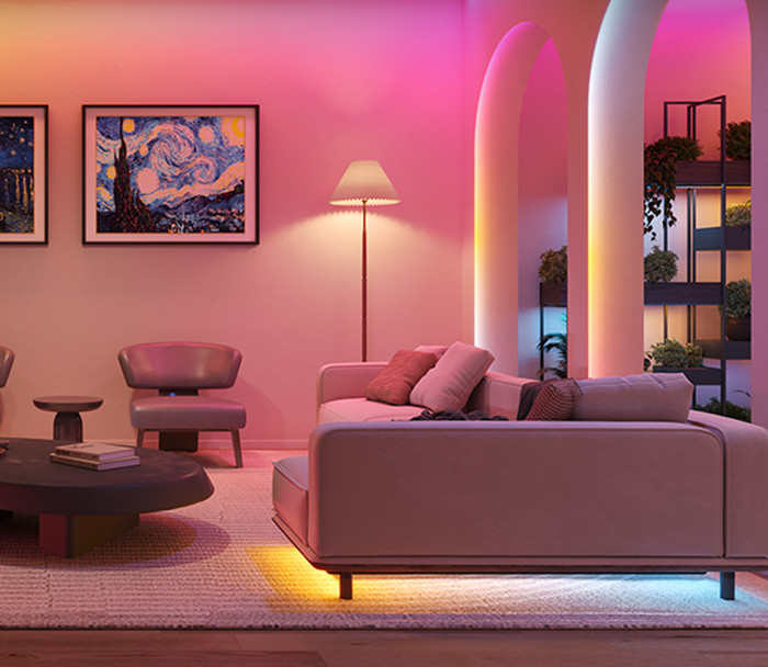 Govee Light Strip S Segmented Color Control 10m product in use