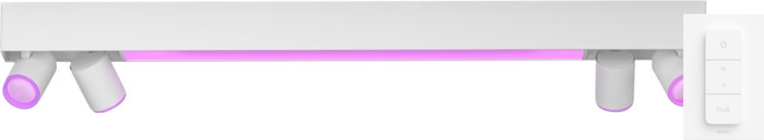 Philips Hue Centris Opbouwspot White and Color - Wit - Rechthoek - 4-spots + Dimmer Main Image