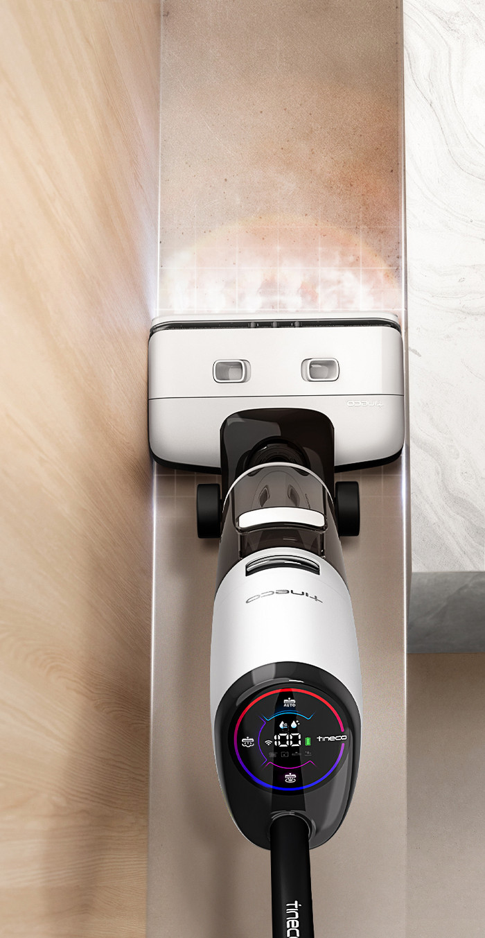 Tineco Floor One S7 Steam Plus product in gebruik