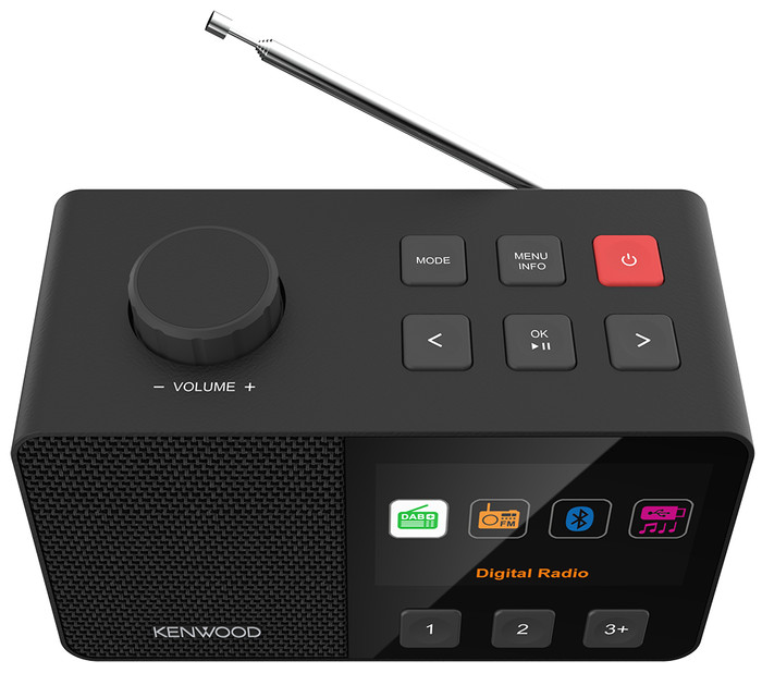 Kenwood CR-M70DAB-B bovenkant