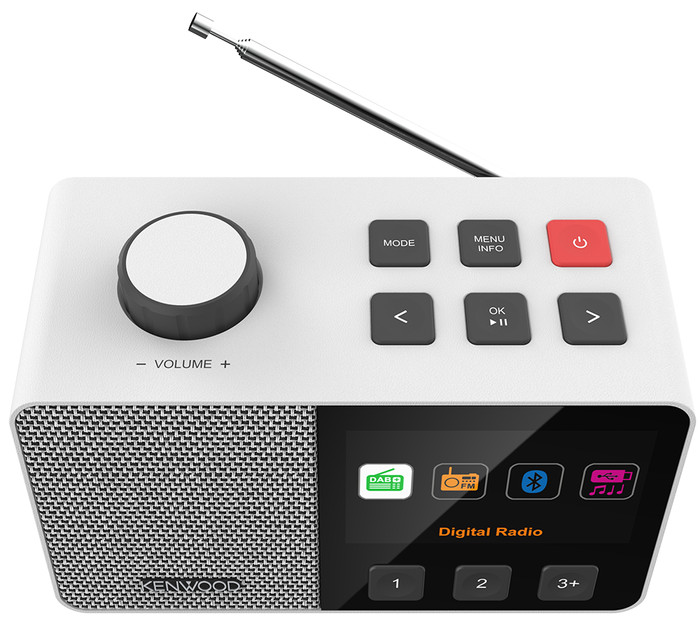 Kenwood CR-M70DAB-W bovenkant