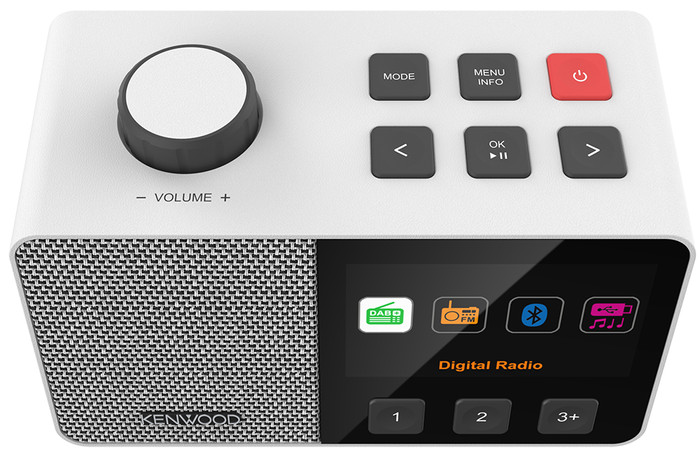 Kenwood CR-M70DAB-W bovenkant