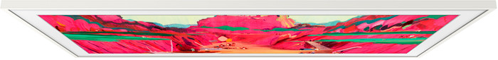 Samsung The Frame Pro 85 inches Bezel (White) top