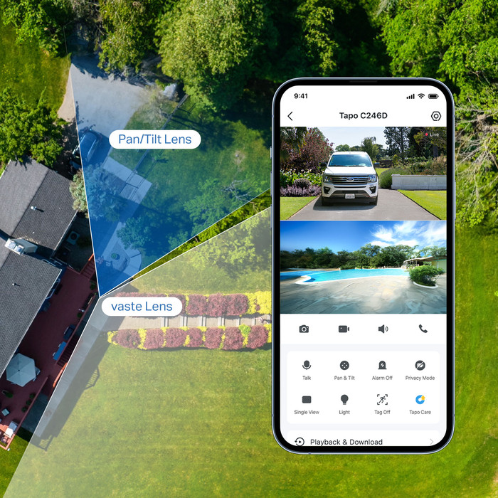 TP-Link Tapo C246D visual leverancier