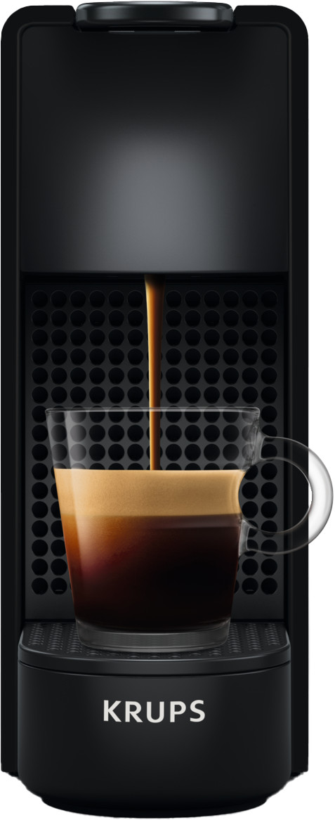 Krups Nespresso Essenza Mini XN110N Matt zwart voorkant
