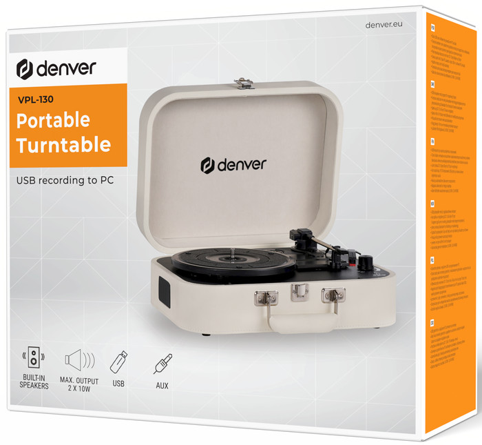 Denver VPL-130 packaging