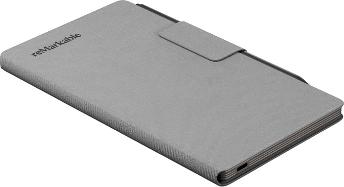 reMarkable Paper Pro Move Polymer Weave Book Folio Gray right side