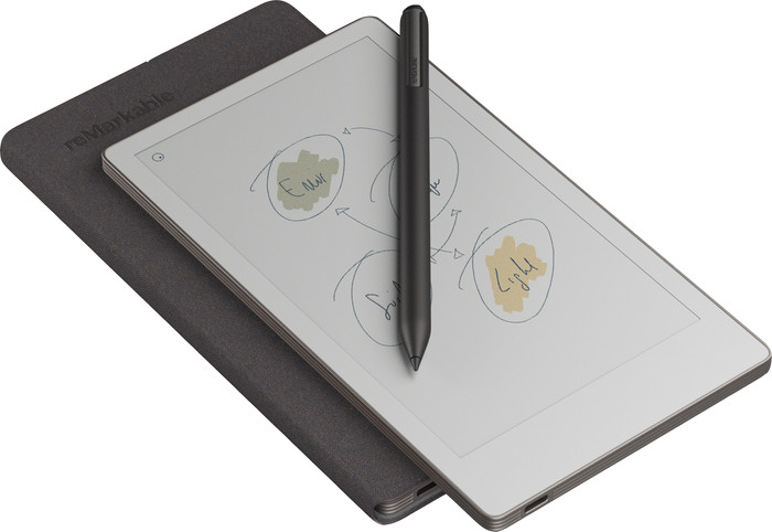 reMarkable Paper Pro Move Mosaic Weave Book Folio Basalt visual supplier