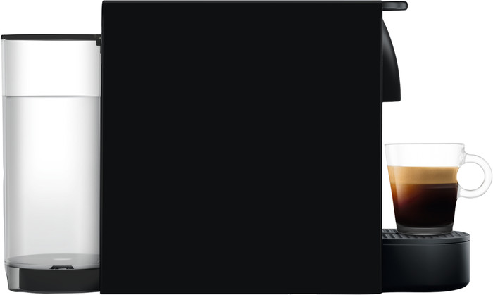 Krups Nespresso Essenza Mini XN110N Matt zwart linkerkant