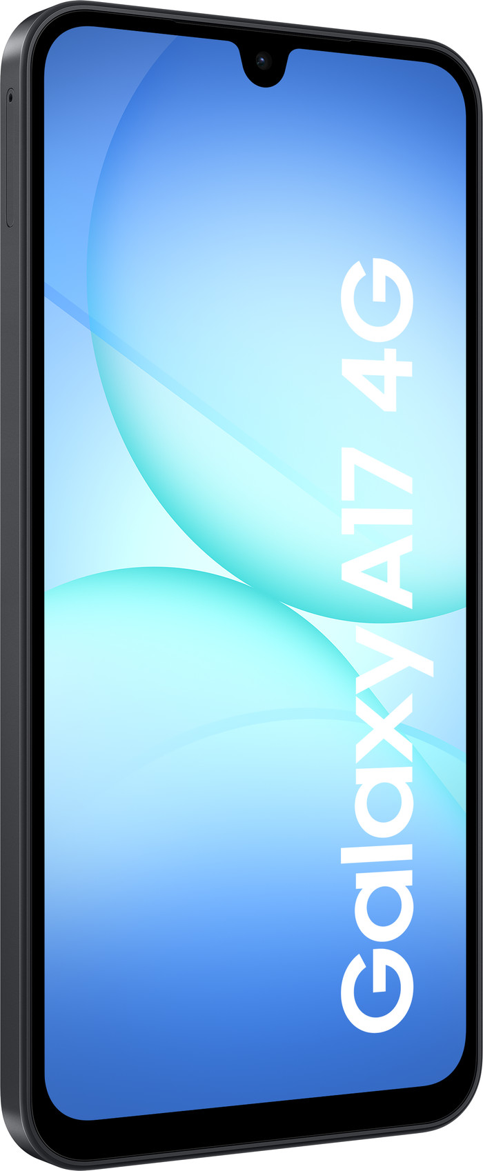 Samsung Galaxy A17 128GB Zwart 4G + Accessoirepakket voorkant