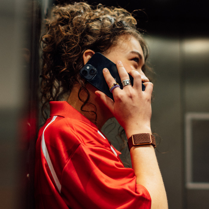 Polar Loop Brown product in use