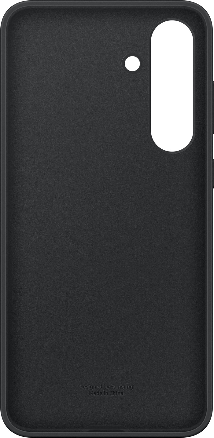 Samsung Galaxy S25 FE Silicone Back Cover Black front