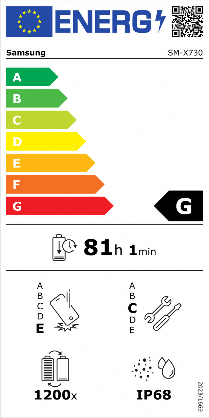 Samsung Galaxy Tab S11 11 inch 128GB Wifi Zilver + Oplaadpakket energielabel