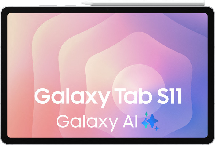 Samsung Galaxy Tab S11 11 inch 128GB Wifi Zilver + Oplaadpakket accessoire