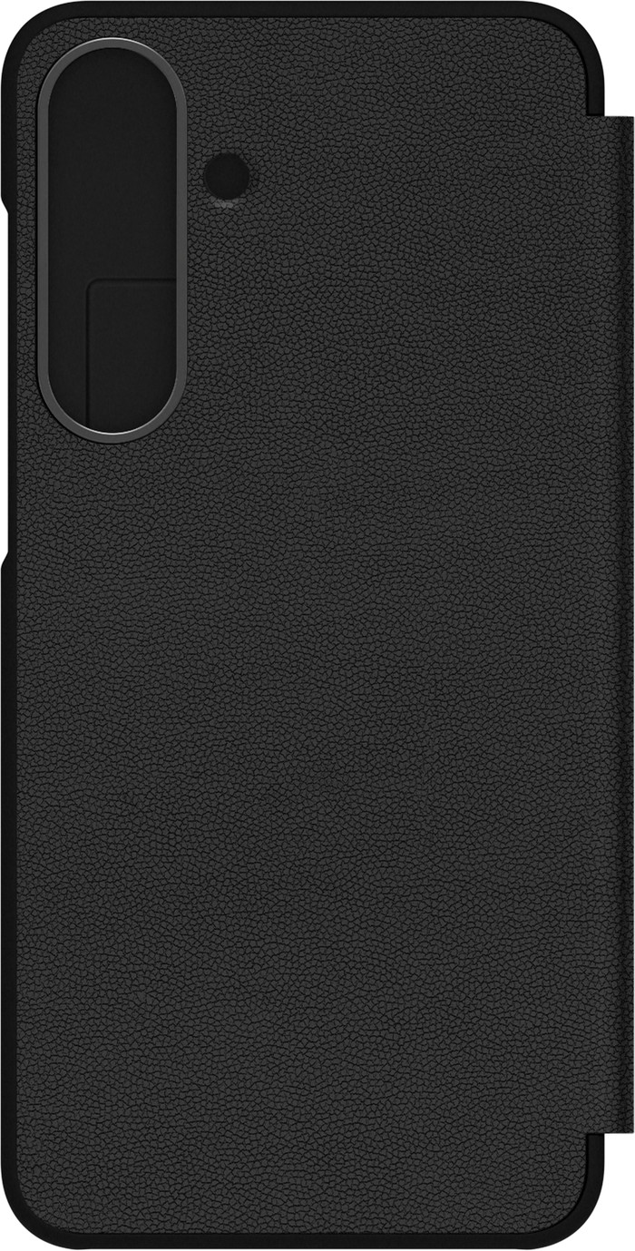 Samsung Galaxy S25 FE Flip Book Case Zwart achterkant