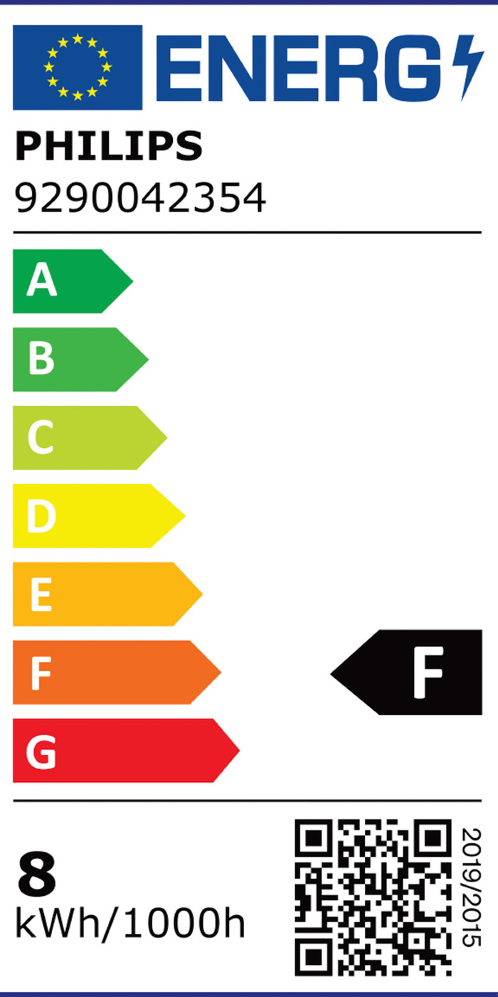 Philips Hue Essential A60 White and Color E27 energy label
