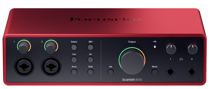 Focusrite Scarlett4 16i16 voorkant