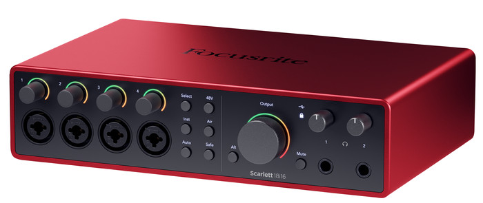 Focusrite Scarlett4 18i16 voorkant