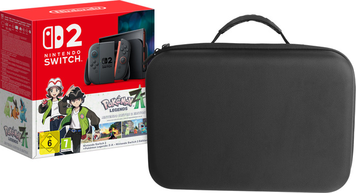 Nintendo Switch 2 + Pokémon Legends: Z-A + BlueBuilt Travel Case XL Main Image