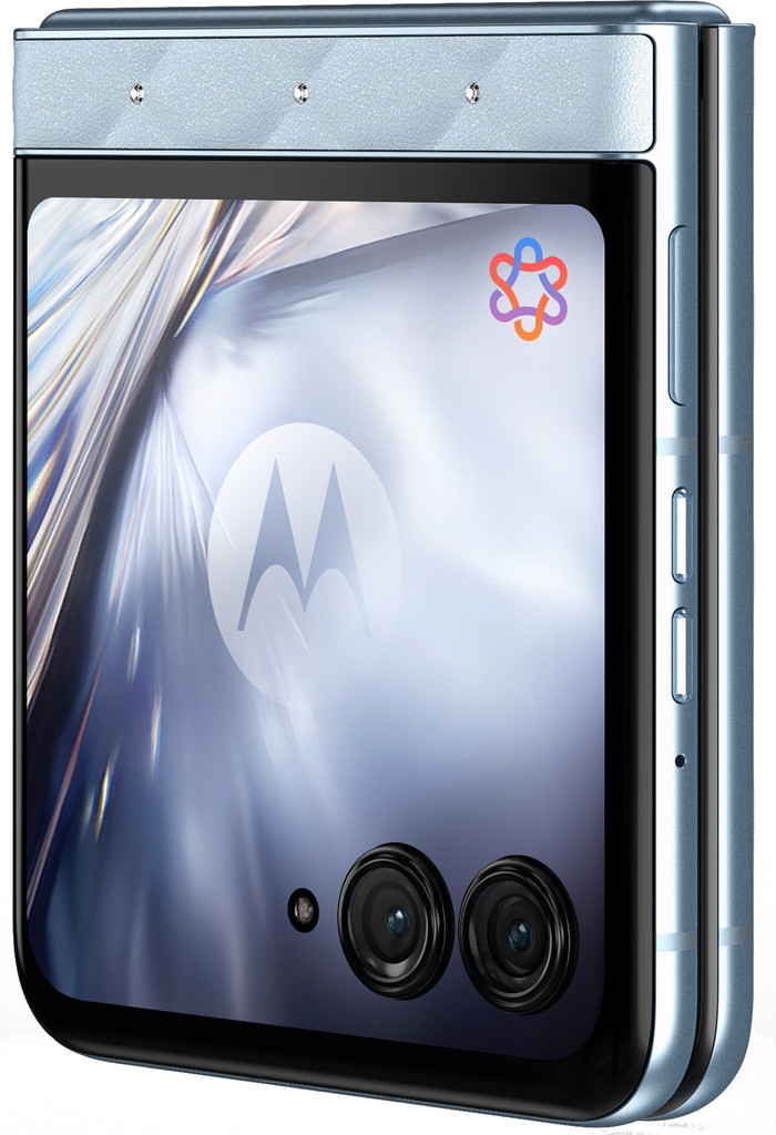 Motorola Razr 60 256GB Swarovski 5G + Moto Buds Loop rechterkant