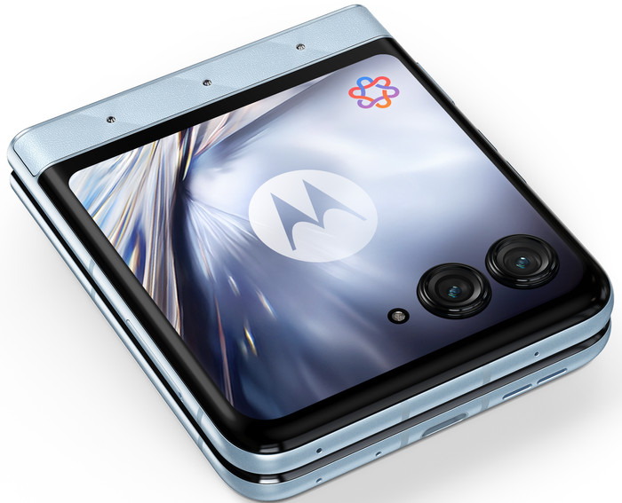 Motorola Razr 60 256GB Swarovski 5G + Moto Buds Loop voorkant